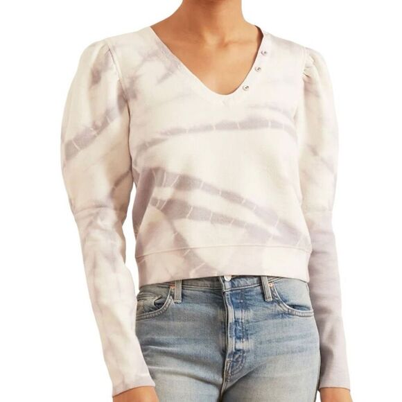 Ulla Johnson Jude Pullover in Thistle Tie Dye Size L - Picture 1 of 7